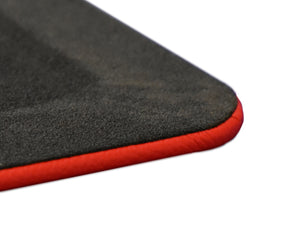Rosa Red Leather Desk Pad