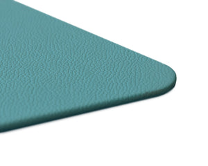 Turquoise Leather Desk Pad